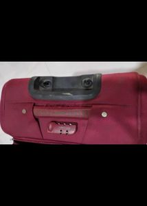 Red Travel trolley