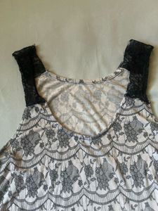 Lace Trim Tank Top