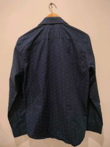 Men&#39;s Blue Striped Shirt