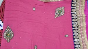 Hand Work Saree For Women