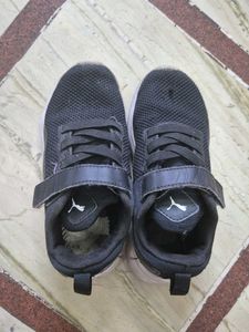 Puma Kids Black Sneakers