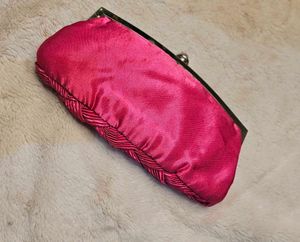 Elegant Pink Clutch