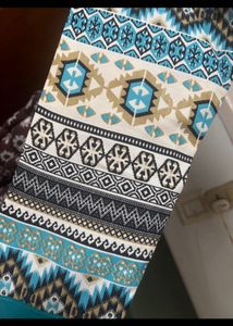 Ikat print Ethnic kurta / Gown