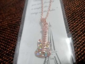 Guitar Pendant Necklace