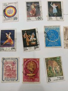 Vintage Indian Stamps