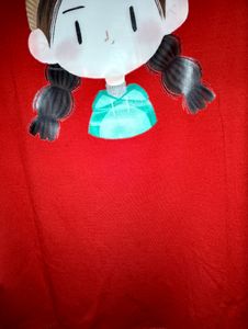 Cute Cartoon Girl Tshirt