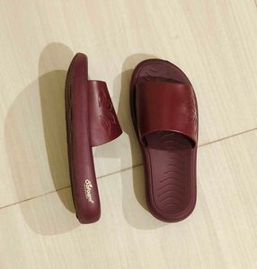 Burgundy Colour Flip Flops