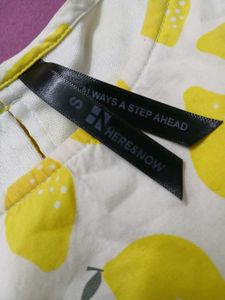 Lemon Print Dress