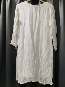 White Ethenic Kurta