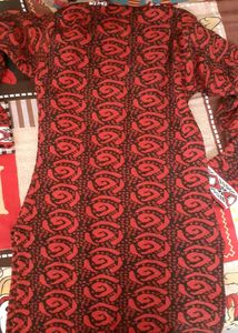 Winter Sale Woolen V-Neck Kurta