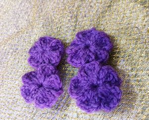 Crochet Cute Heir Clips 🎀