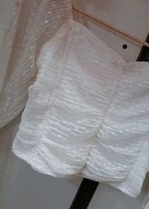 White Crop Top
