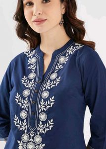 Embroidered Kurta And Branded Also