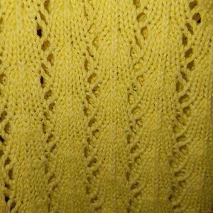 Yellow Knit Tank Top