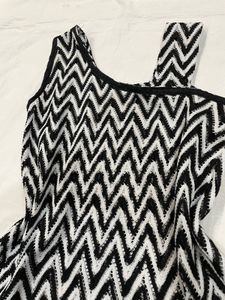 Zigzag Knit Top