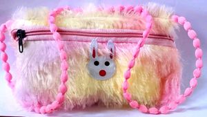 Cute Fur Sling Bag