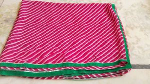 Jaipuri Lehriya Saree 🩷🩷