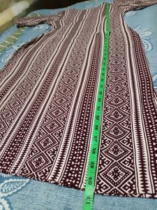 Maroon Kurta