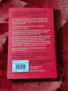 Ego Is The Enemy Premium Book (BRAND NEW)