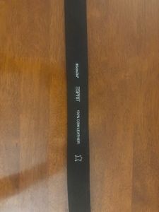ESPRIT Black Pure leather belt