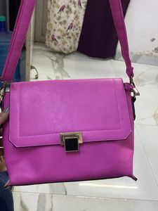 Pink Crossbody Bag