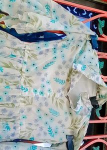 4 combo gawn  Floral Print Dress