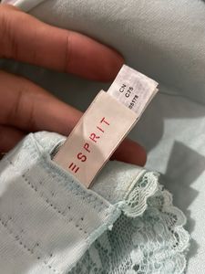 ESPRIT imported New Light Blue Strapless Bra