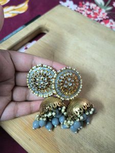 used Jhumka Earrings