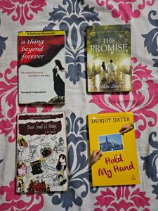 SET OF 4 HEART TOUCHING LOVE STORIES BOOKS