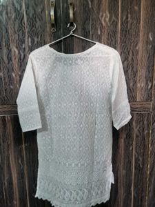 New Chikankari Kurti