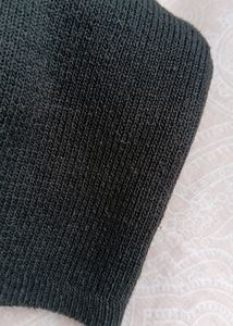 Black Crop Top Thin Straps. Extra Small Size Comfortable Material. Thin Straps. 349 Rupees