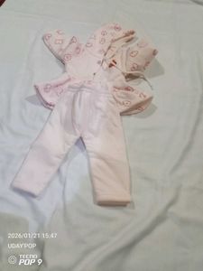 Baby Pink Outfit Set