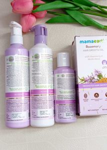 Mamaearth Shampoo And Conditioner, Hair Growth Oil
