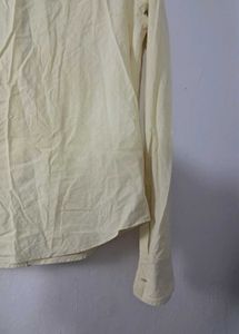 Light Yellow Button Up Shirt