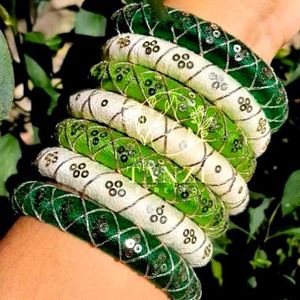 Green Shade Bangles 💚