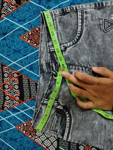 Stylish Grey Denim Jeans