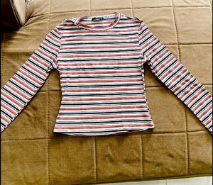 SHEIN Full Sleeves Striped Top🔥🔥