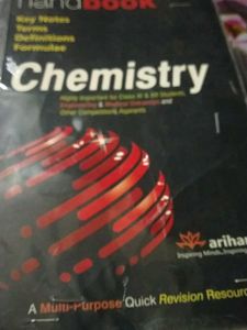 Arihant Chemistry handbook