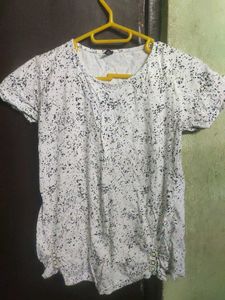 Speckled Print T-Shirt