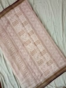 Handblock Printed Cotton Saree