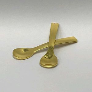 Shilajit Gold Plated Spoon - 63mm