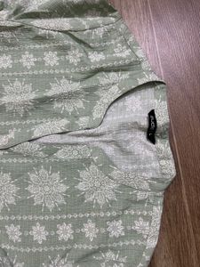 Sage Green Tiered Dress