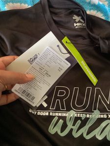Brand new black  RUN WILD T-Shirt