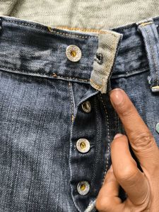 Distressed Denim Jeans