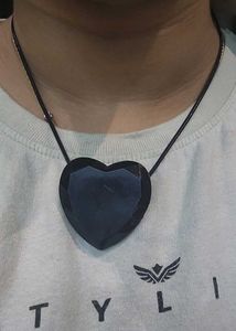 Gothic Dark Academia Heart Pendant Necklace
