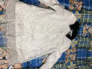 Pretty While Lace Dress