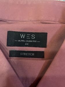 WES Formals Maroon Shirt