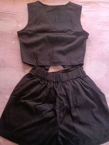 Shein Waistcoat &amp; Shorts Set