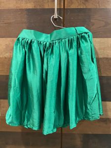 Emerald Green Mini Skirt