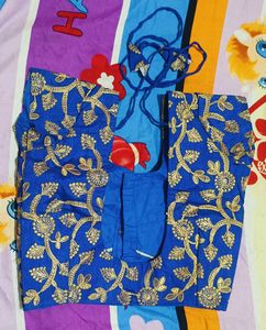 Beautiful Embroidery  Work Design  Blouse